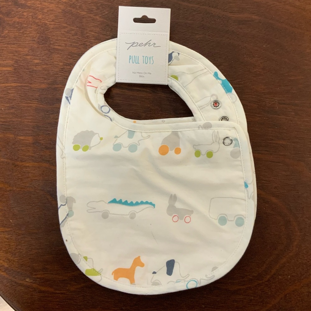 Pehr pull toys No Mess On Me Bibs